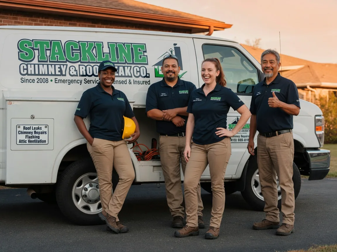 Chimney flashing repair company in South Montrose, PA